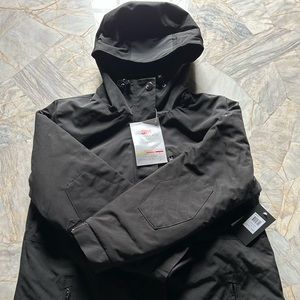 Hurley Black Peak Snow Jacket-Large  NWT  RETAIL $299